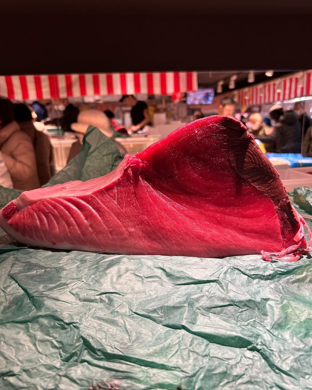 新鮮な魚介類